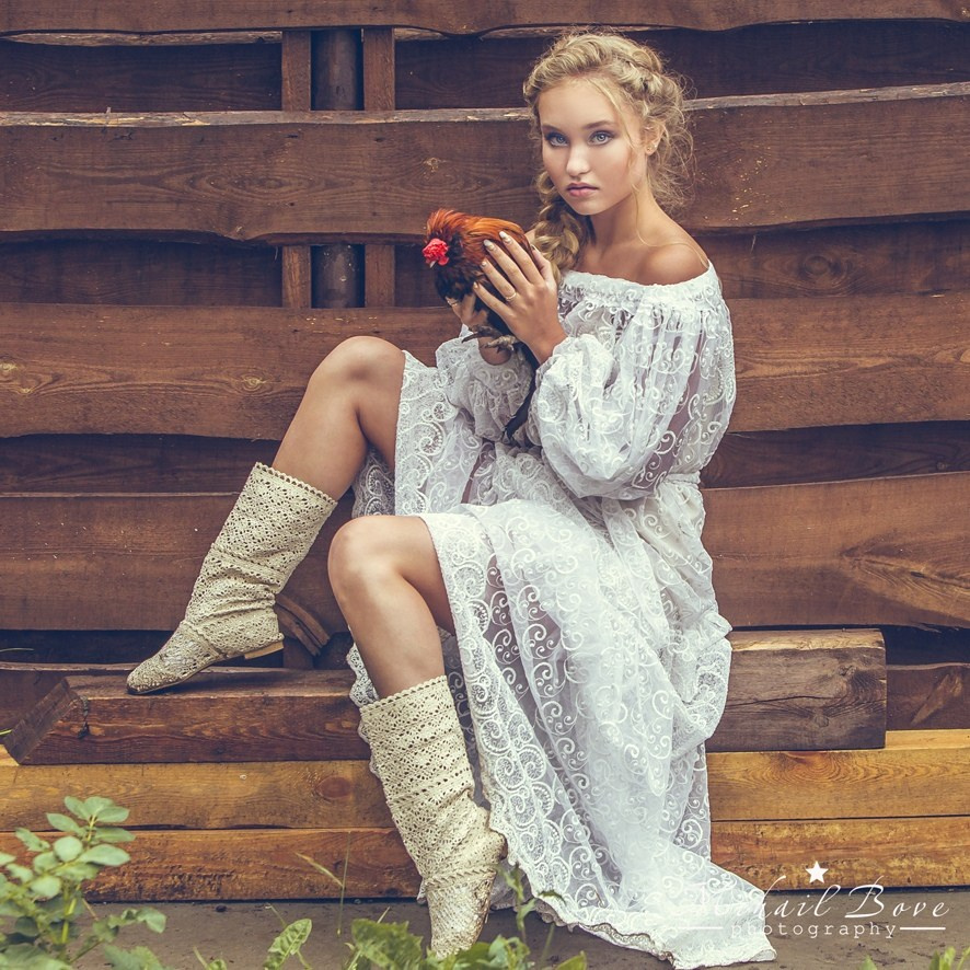 Сьемки в деревне. Фотограф для маркетплейсов Михаил Бове