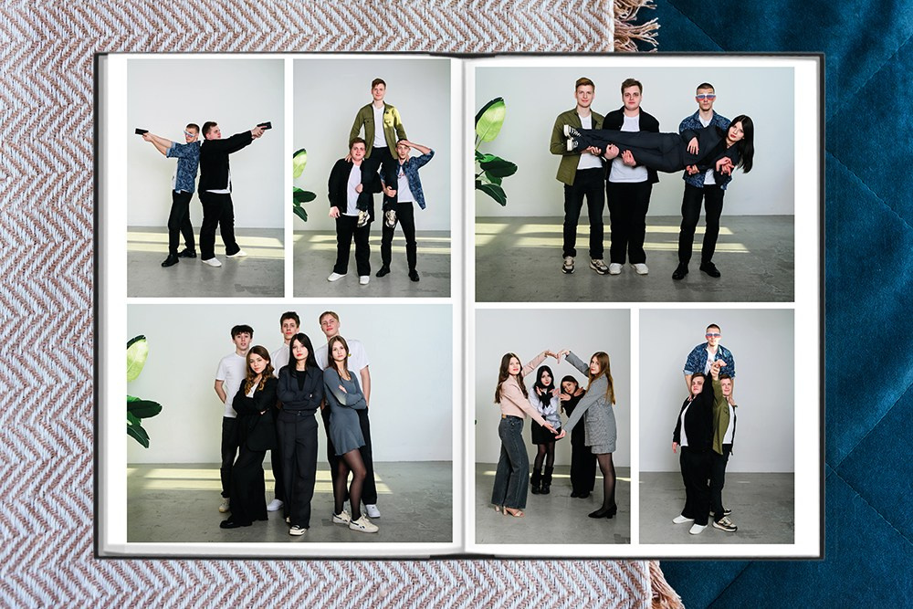 Выпускной альбом «Большой альбом про нас». Студия выпускных альбомов Ольги Галкиной. Томск