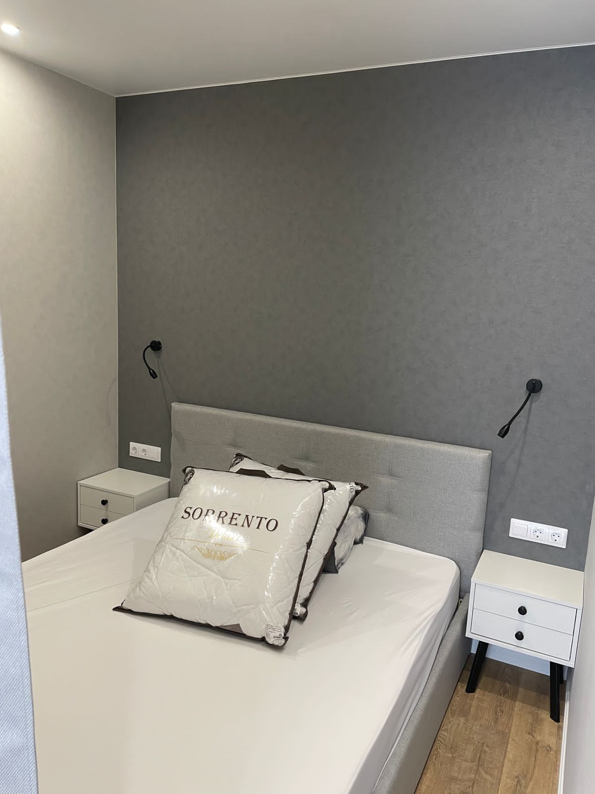 Нескучный серый интерьер. Батракова Наталья дизайнер интерьеров Санкт-Петербург Москва Архангель