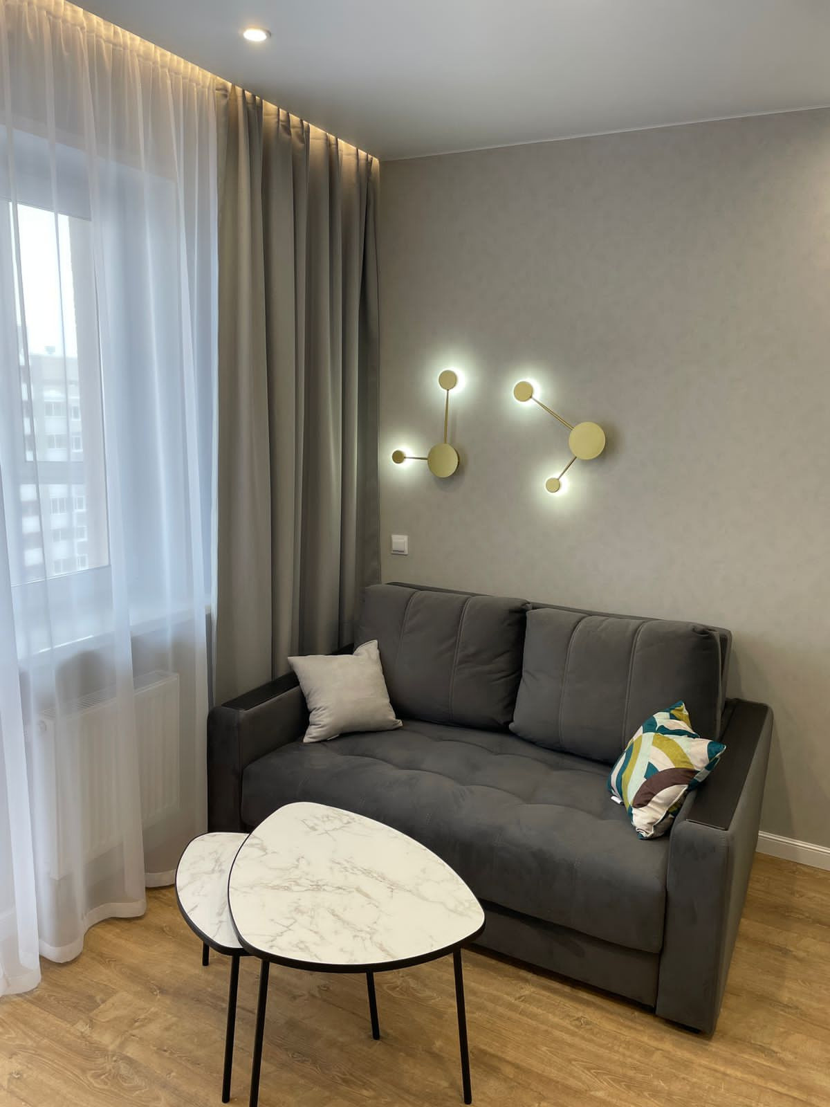 Нескучный серый интерьер. Батракова Наталья дизайнер интерьеров Санкт-Петербург Москва Архангель