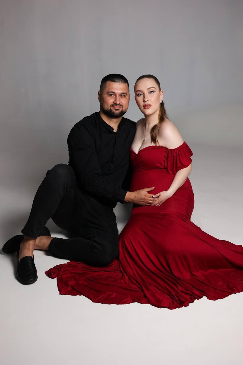 Фотосессия в красном стиле. Фотограф ANNA GEREIHAN