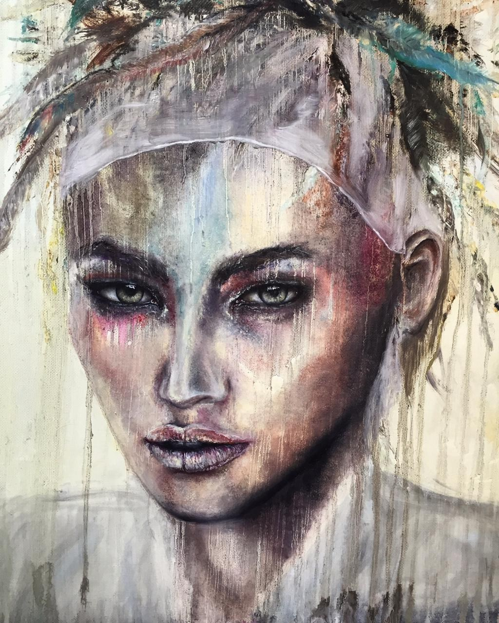 Fine Art. Portrait Artist and Illustrator Alevtina Golovin