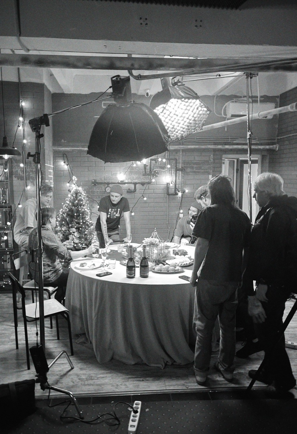 CHAYKA BAND — NEW YEAR CLIP BACKSTAGE. Фотография для артистов