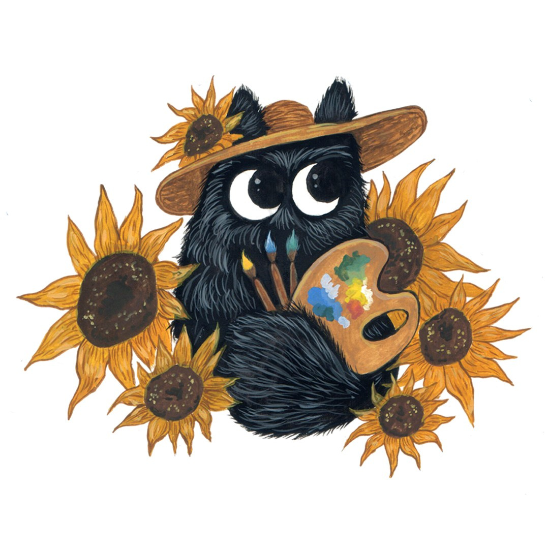 Пушистый Нечто — фантазии Ван Гога. Мира (жы!) и Наваждения