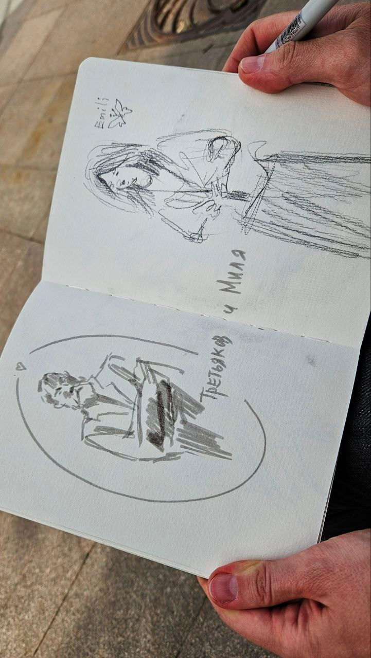 Пленэр в Третьяковке. Изостудия «Мы рисуем!» ♥ Южное Бутово, Москва