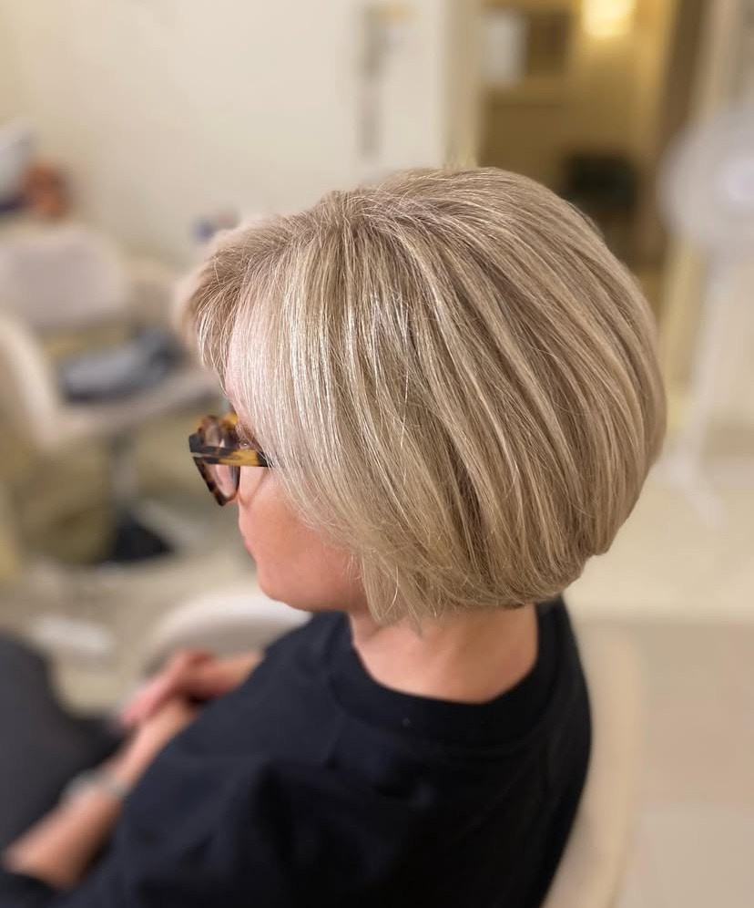 Бекасова Анна стрижка в Москве