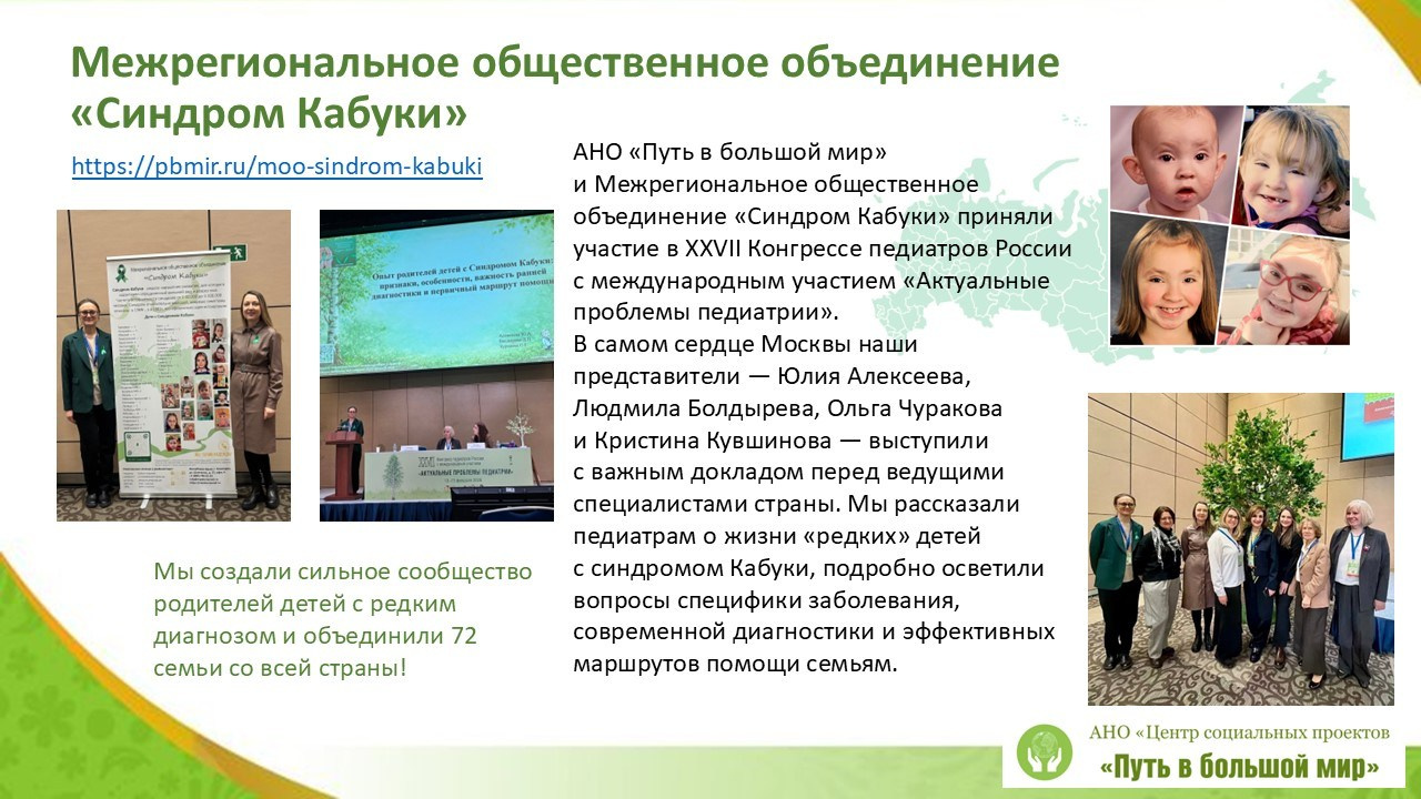 Отчёт 2025. АНО «Центра социальных проектов «Путь в большой мир»