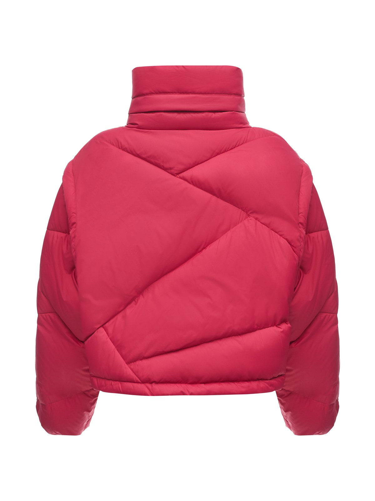 Пуховик короткий малиновый ERMA