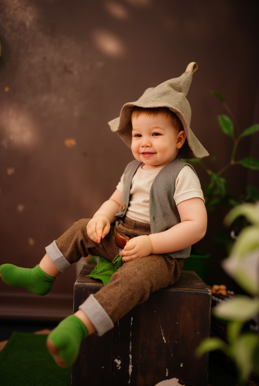 Фотосессия в Сказочном Лесу. Детская Фотостудия ГОДОВАСИКИ в Санкт-Петербурге фотосесия на годик