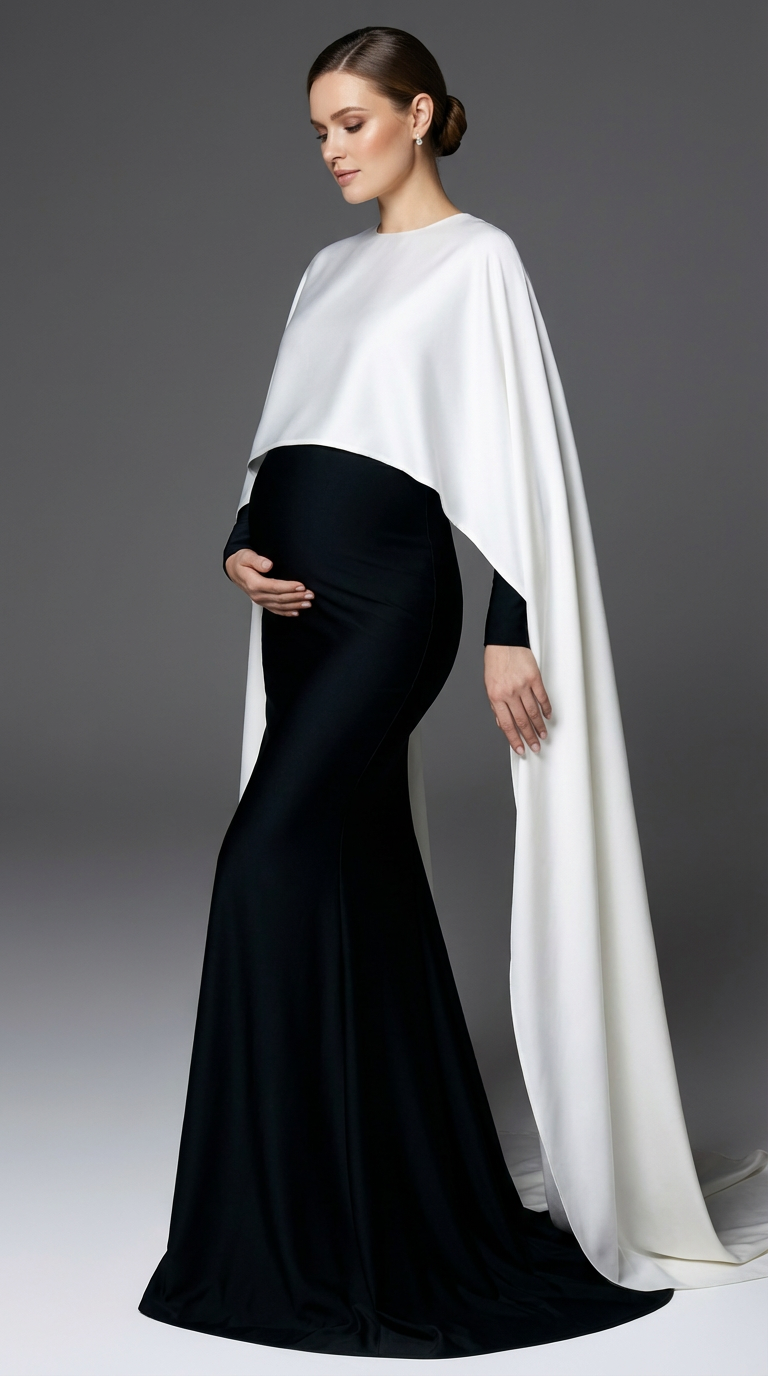 Платье трикотажное. Размер 44 - 50  Кейп универсального размера