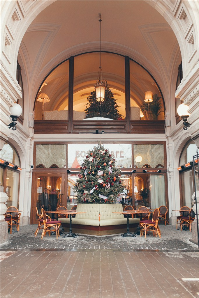 Москва в Январе