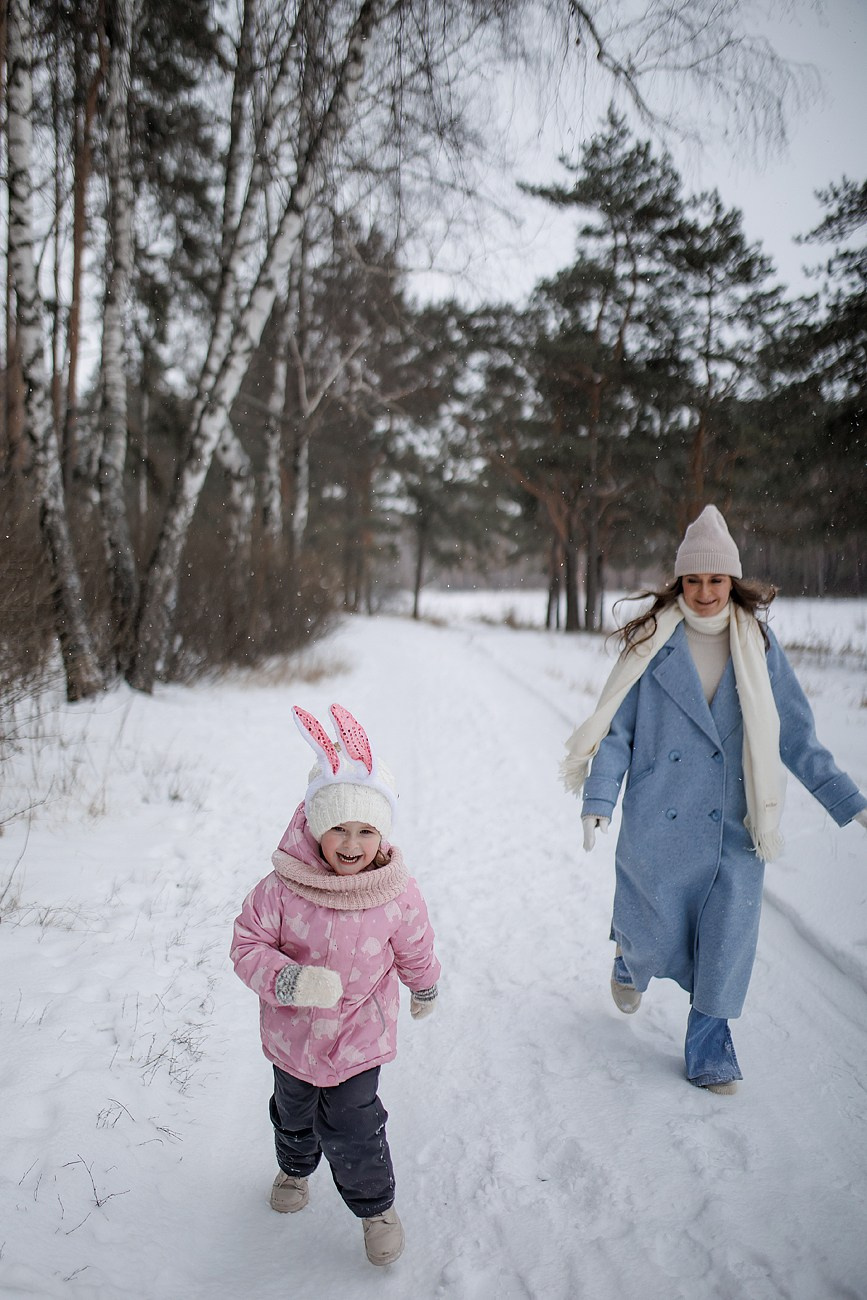 Зимняя Прогулка. Свадебный и семейный фотограф Москва Екатерина Верижникова