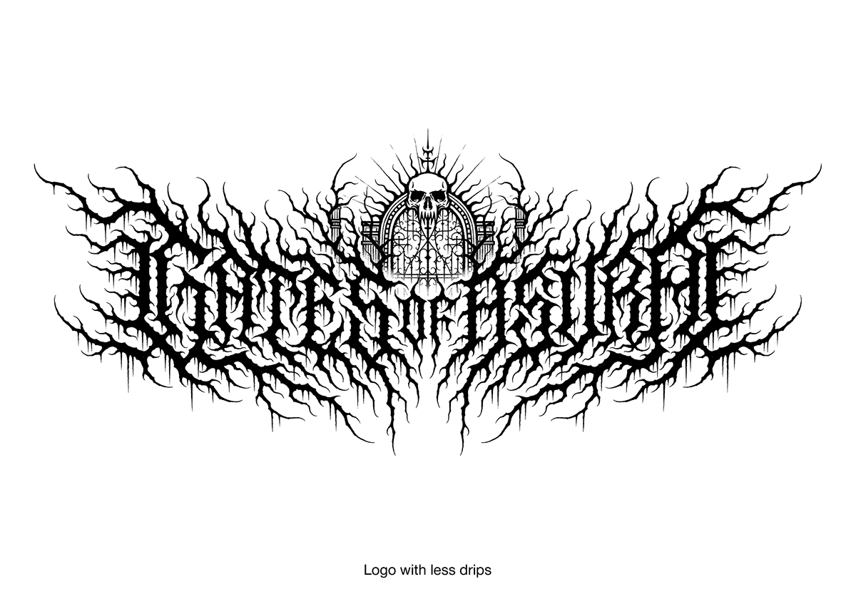 Gates of Asura. GNOIZM | Metal Logos & Dark Lettering