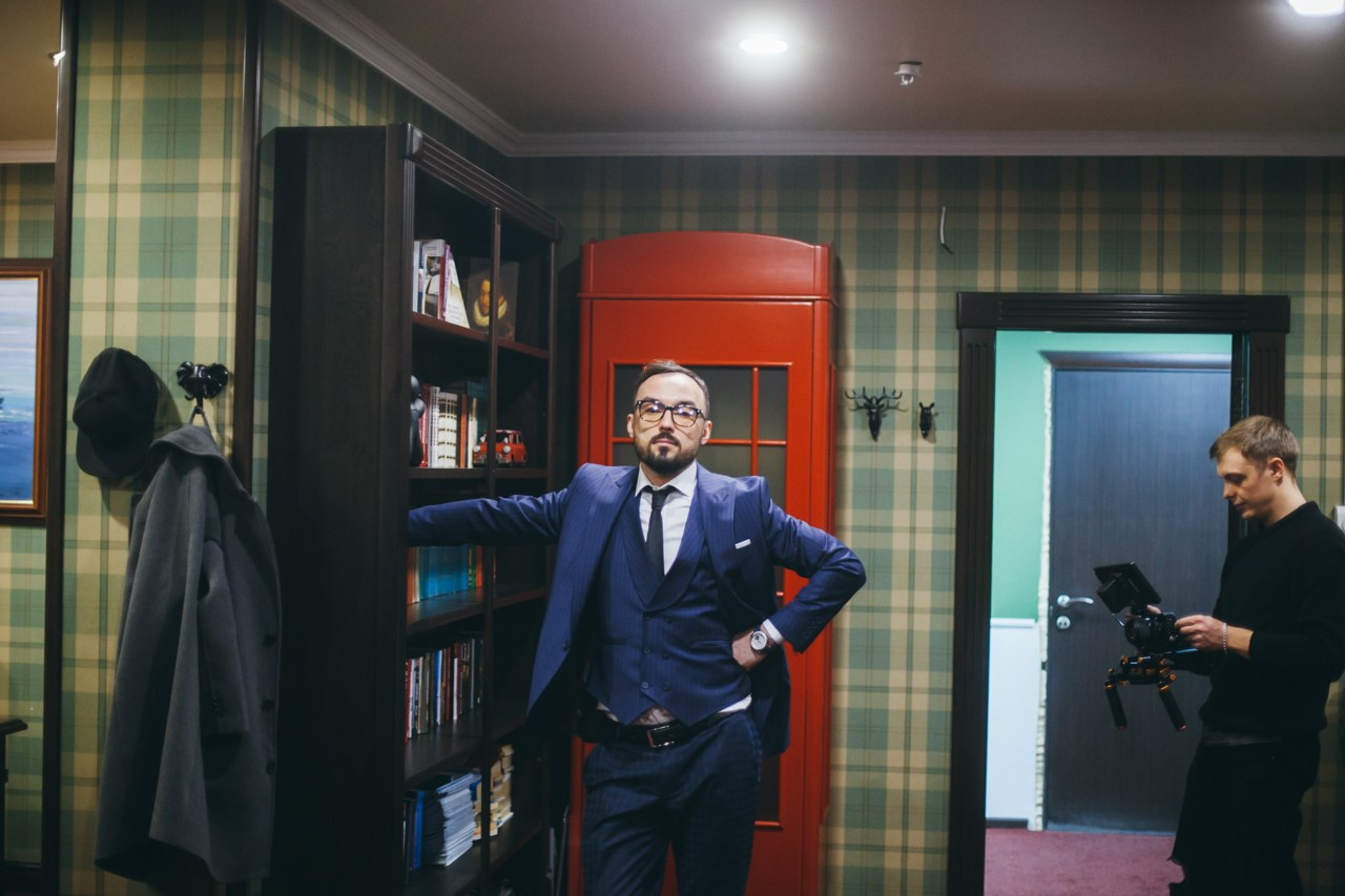 Бэкстейдж съемка рекламы. Фотограф Денис Денисов