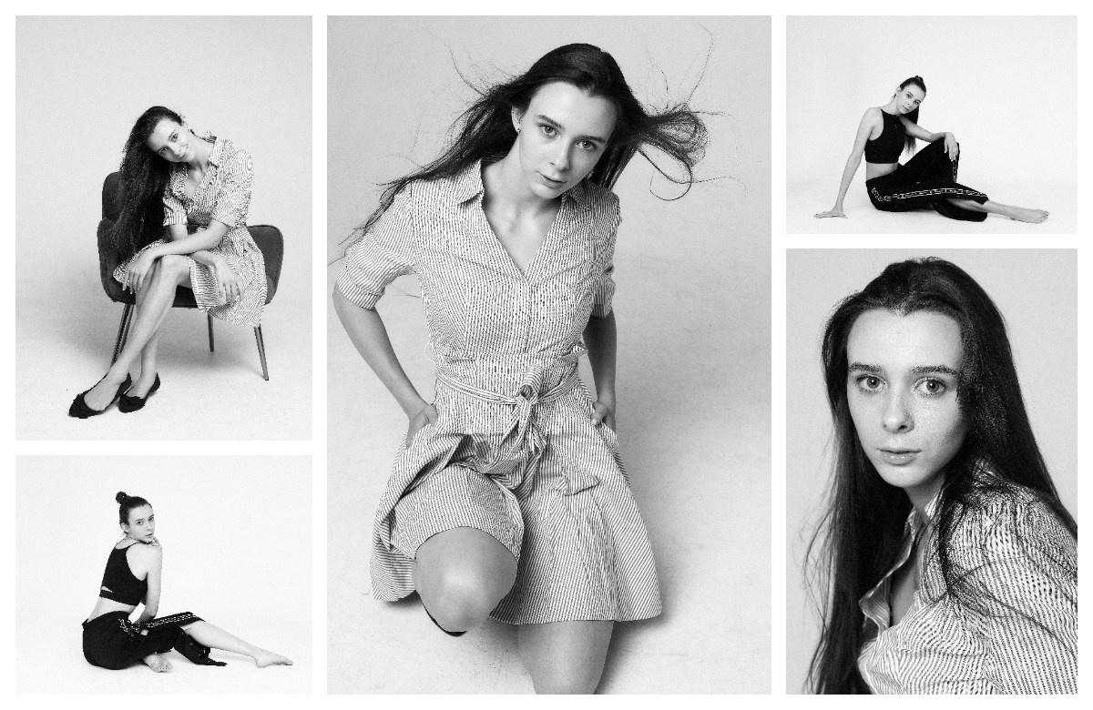 Фотосъемка для модельных и актерских портфолио. Фотограф Полина Завельская