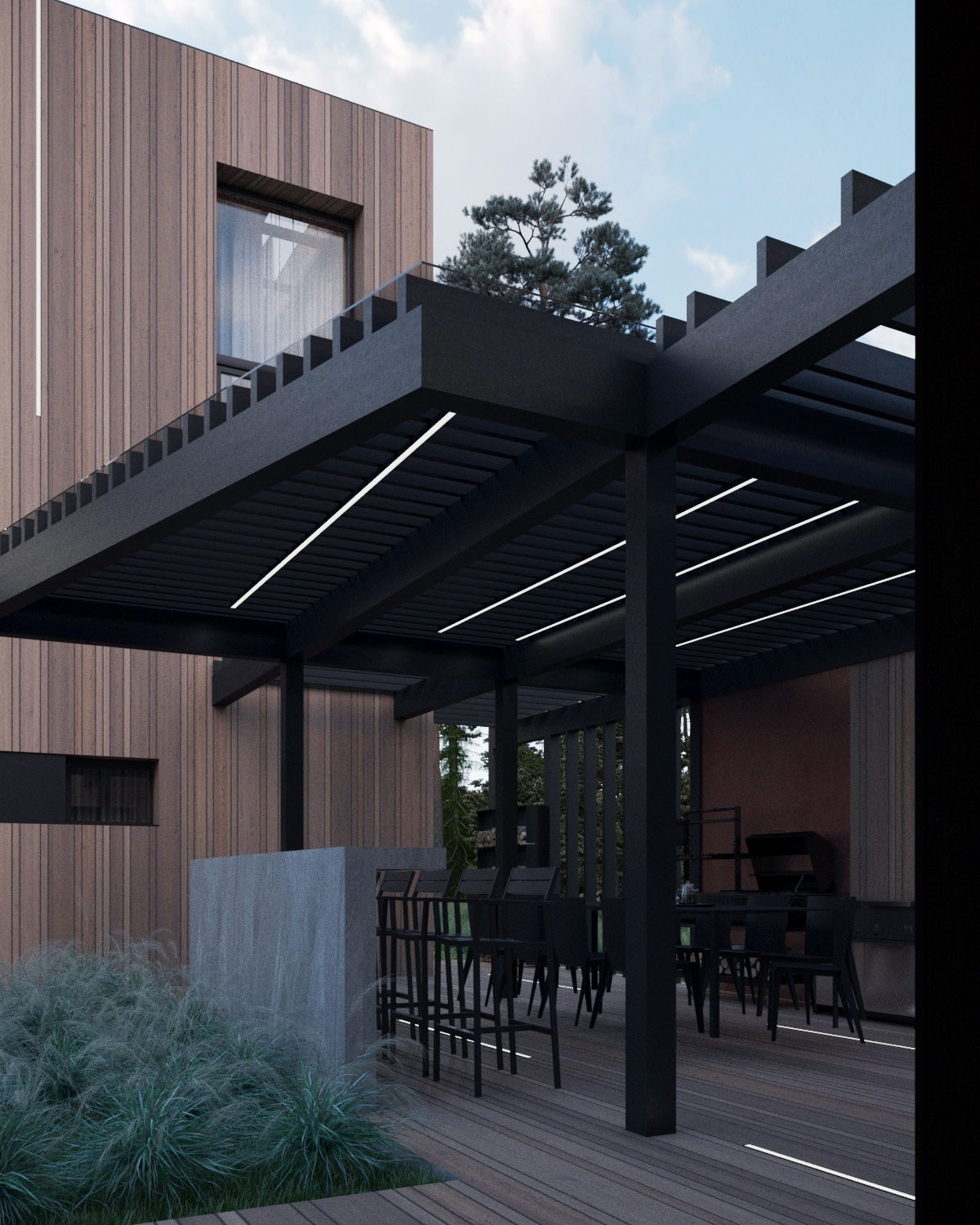 PineHouse. SAAS Селиванов Алексей Архитектурная Студия