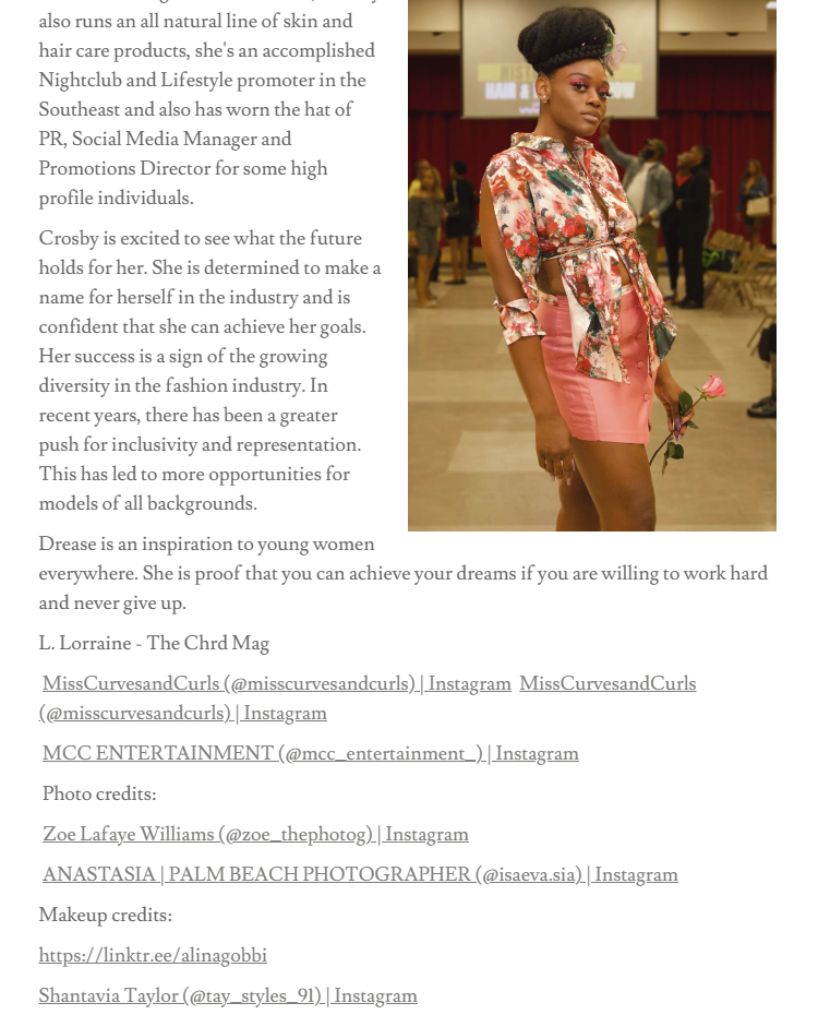 CHRD magazine. Delray Beach Photographer