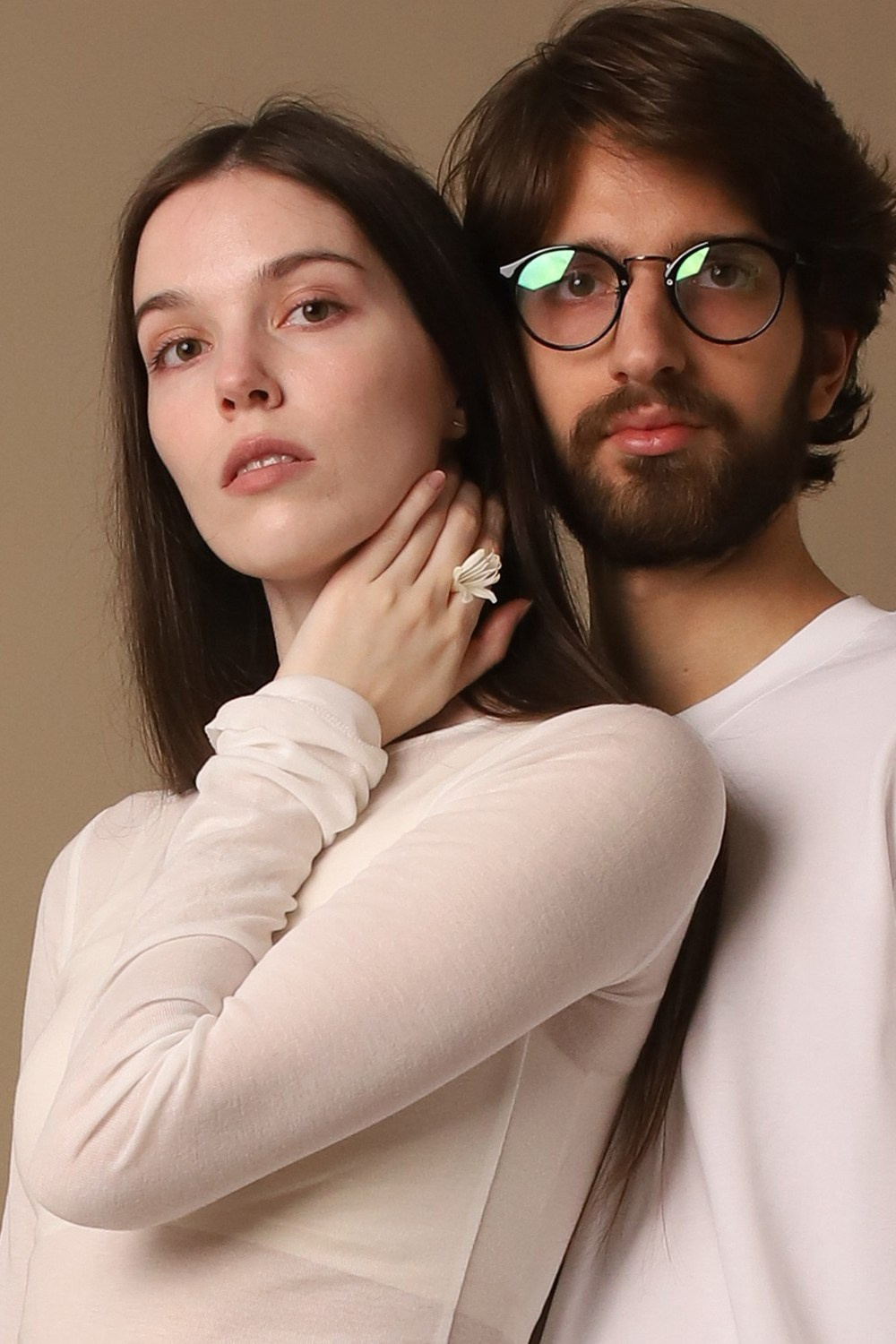 Фон «Волжский песочек». Self-portrait studio in Samara