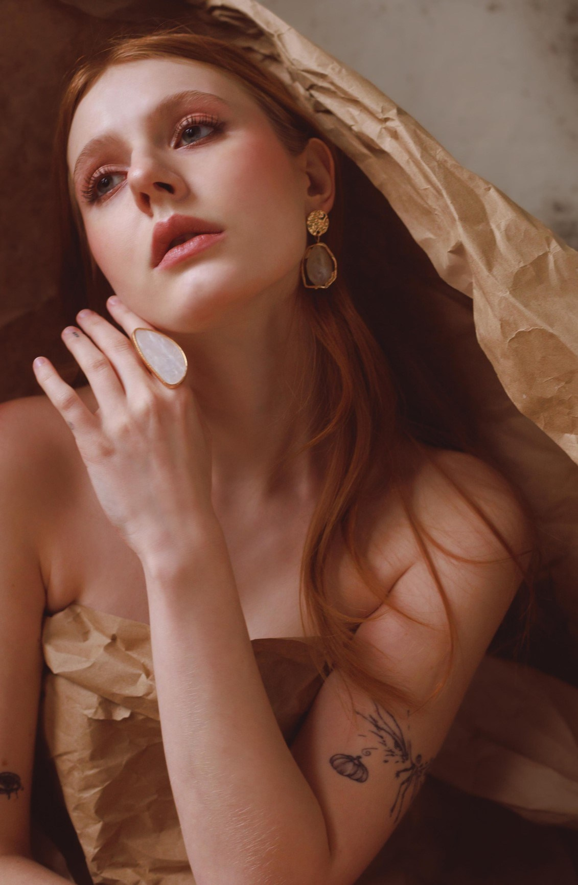 Beauty съемка в СПб, крупный план лица, естественный свет
