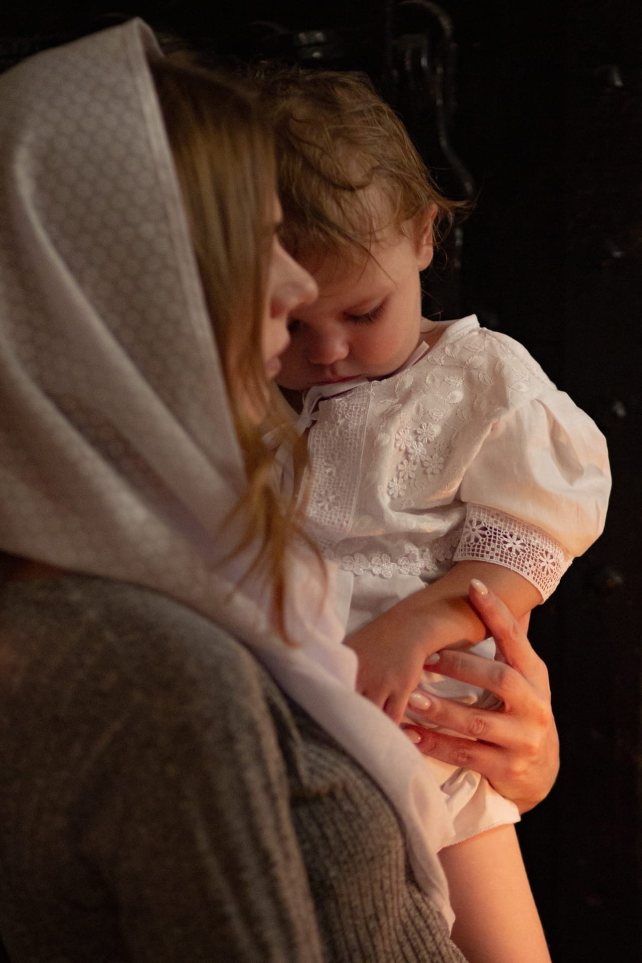 Крещение. Семейный и репортажный фотограф в Пскове Виктория Колесникова