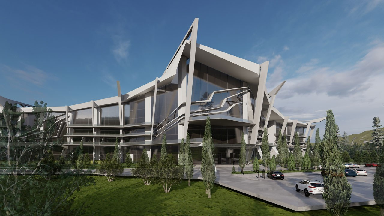 Проект отеля и гостиницы