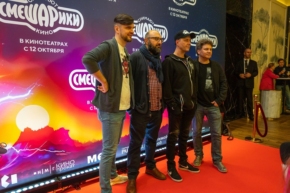 Репортаж с премьеры мультфильма «Смешарики снимают кино» в кинотеатре "Художественный"