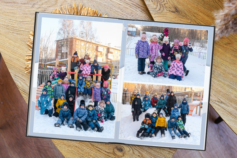 Выпускной альбом для детского сада. Студия выпускных альбомов Ольги Галкиной. Томск