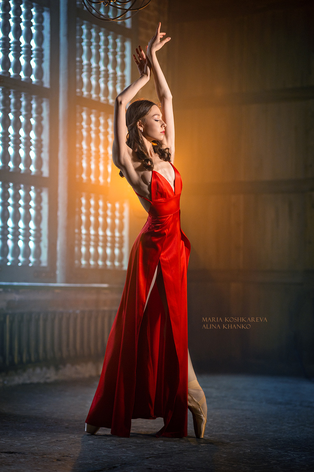 Платье красное Элегия напрокат. Балетный фотограф Алина Ханько — Душа Балета