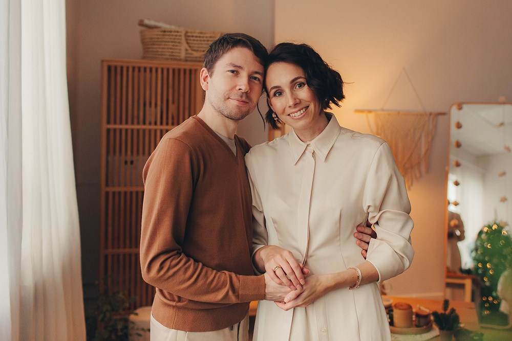 Новогодняя съёмка всей семьёй. Фотограф Евгения Мальцева, Архангельск