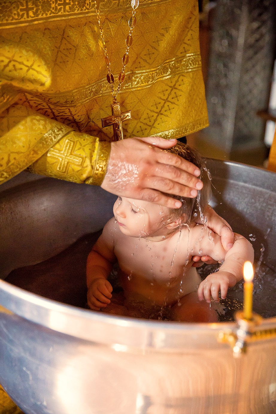 Крещение. Семейный фотограф в Москве Екатерина Ширей