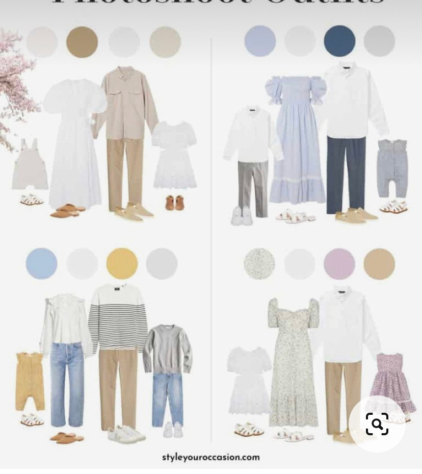 Образы на семейную, зимнюю фотосессию. Фотограф Москва. Шульгинова Ольга