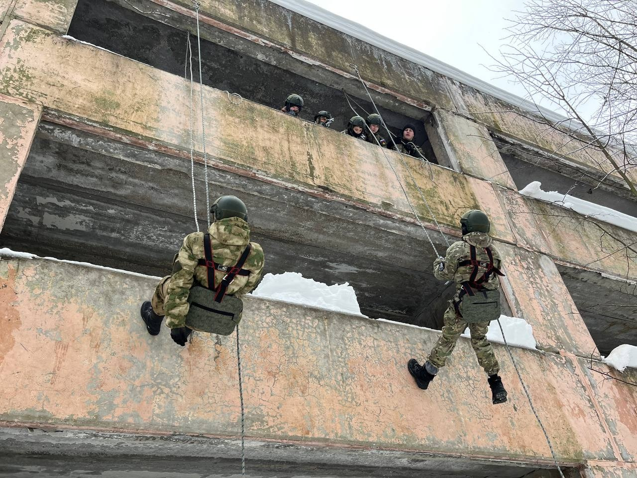 Высотно-штурмовая подготовка. Военно-тактический клуб «Барс»