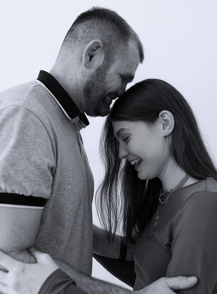 Студийные семейные съемки. Фотограф из Новосибирска Юрк Виктория