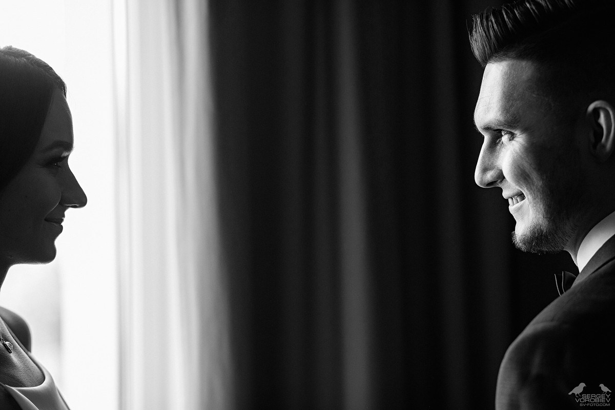 Эмоциональная свадебная съёмка. Свадебный фотограф в Нижнем Новгороде и Москве Сергей Воробьев