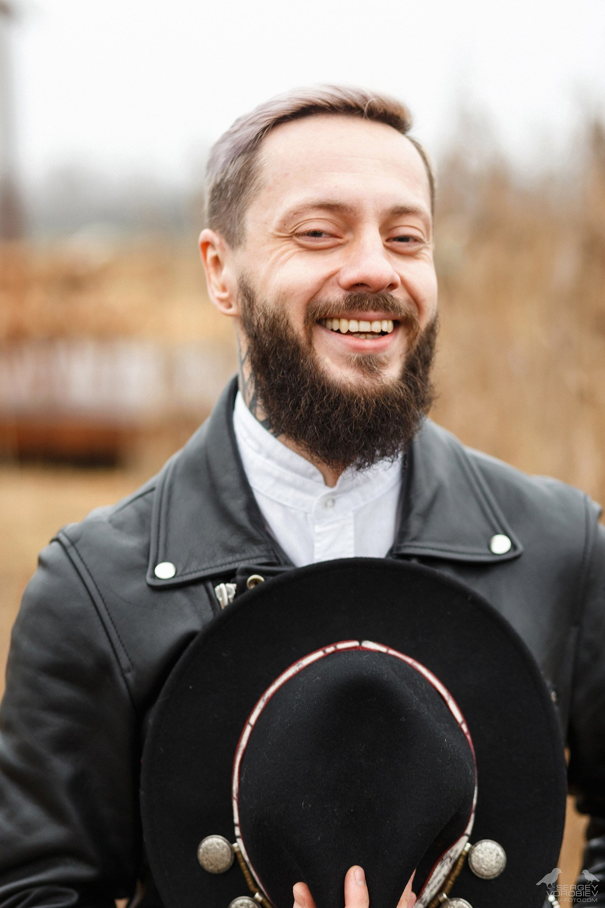 Стильная и дерзкая свадебная фотосессия на природе. Свадебный фотограф в Нижнем Новгороде и Москве Сергей Воробьев