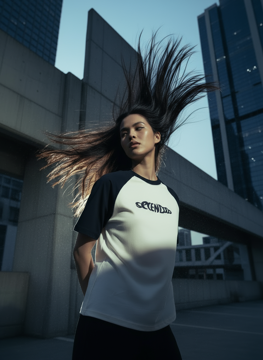 Фотосессия для бренда SECENDOO | Футболка. Графический дизайнер AI в Москве Валерия Кос