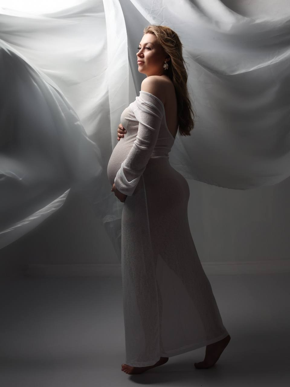 Фотосессия в белом стиле. Фотограф ANNA GEREIHAN