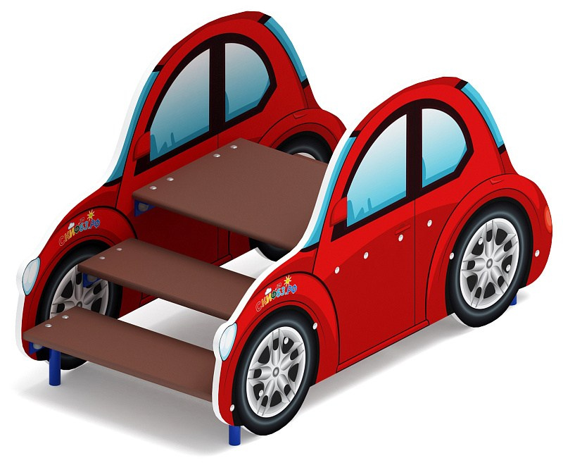 Лаз Машинка Жук - СО 1.10.03 Габариты (ШхДхВ): 1220x600x700 Зона безопасности, мм: 3220х2640