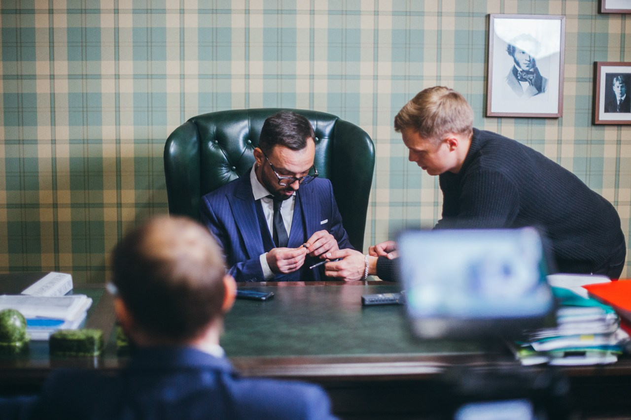 Бэкстейдж съемка рекламы. Фотограф Денис Денисов