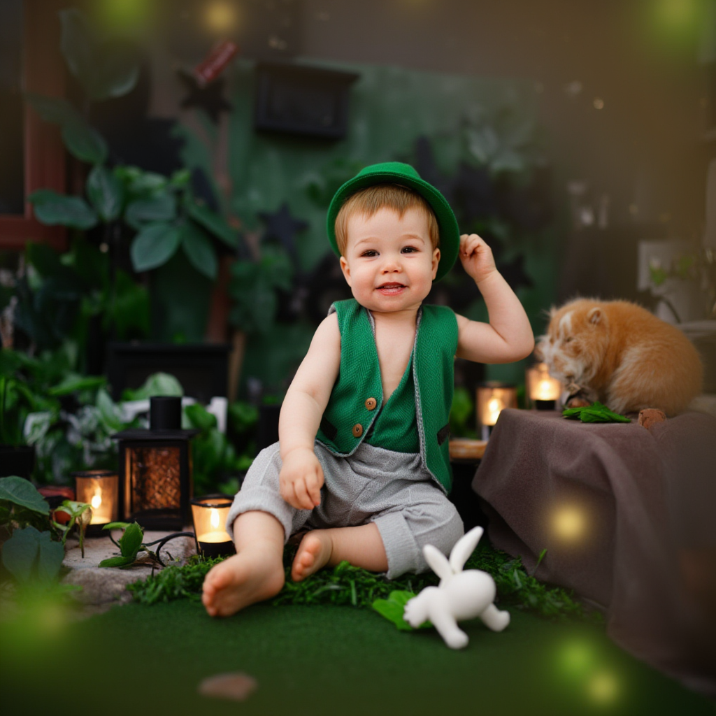 Фотосессия в Сказочном Лесу. Детская Фотостудия ГОДОВАСИКИ в Санкт-Петербурге фотосесия на годик