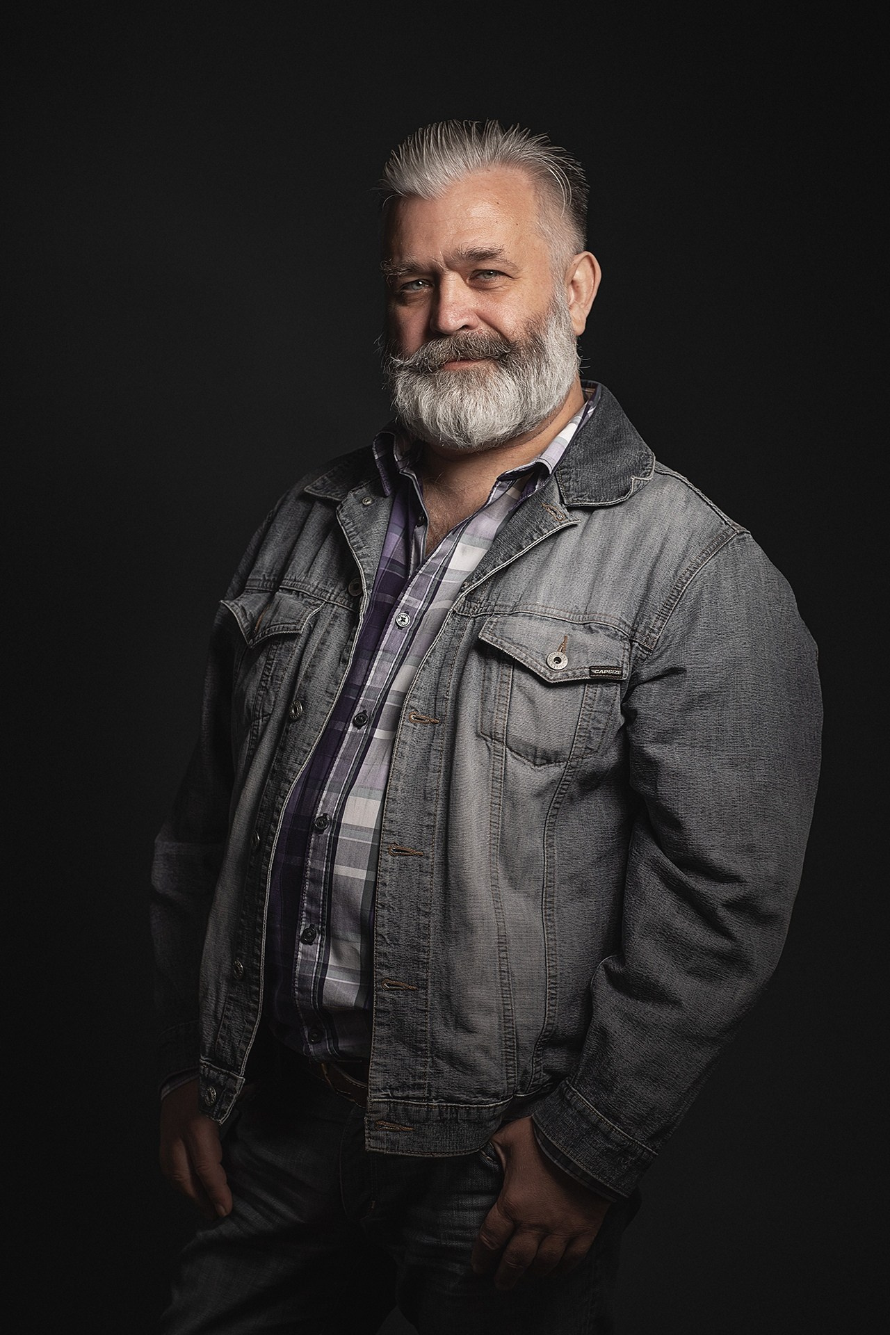 Мужской портрет. Фотограф Александр Калинин