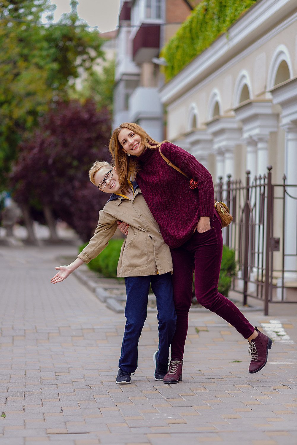 Семейная прогулка по Пушкинской. Фотограф Ростов-на-Дону Белла Керимова