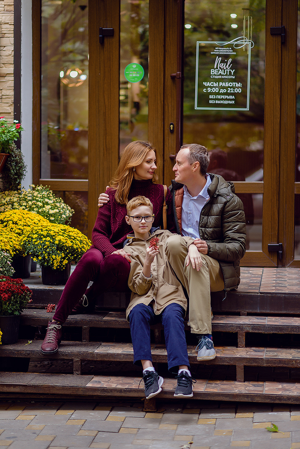 Семейная прогулка по Пушкинской. Фотограф Ростов-на-Дону Белла Керимова