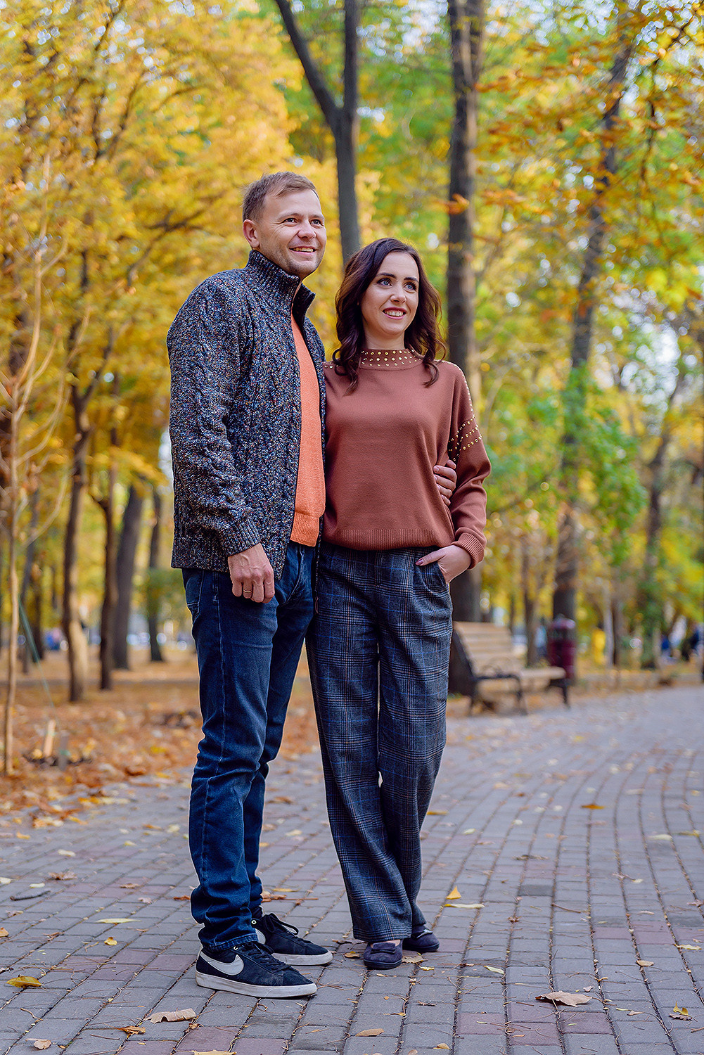 Семейная прогулка в парке. Фотограф Ростов-на-Дону Белла Керимова