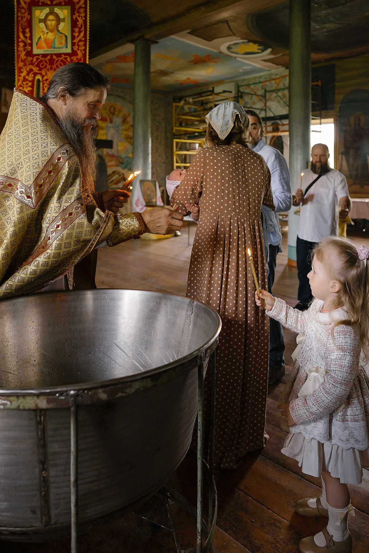 Крестины Ивана. Фотограф Олеся Жомер