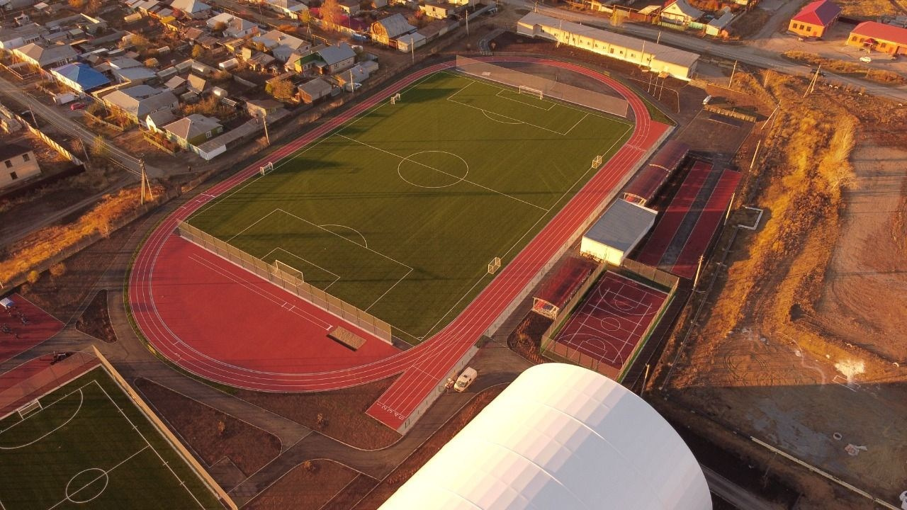 СТАДИОН ЮНОСТЬ С. УЙСКОЕ. Recro