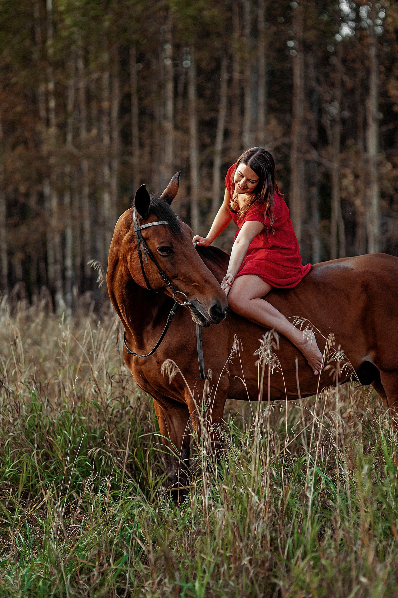 Фотосессия с лошадью. Семейный и женский фотограф Екатеринбург • Елена Москаленко