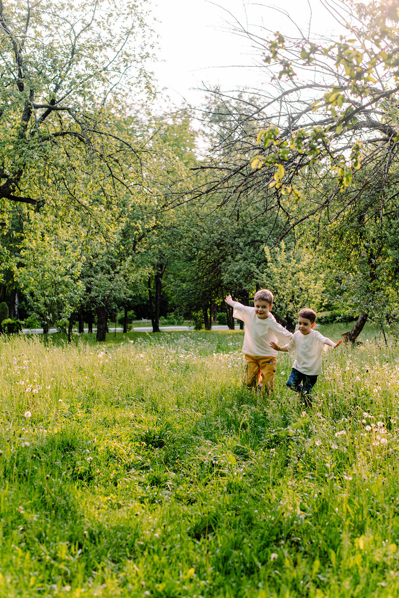 Прогулка в парке. Семейный и свадебный фотограф в Рязани Лиза Голованова