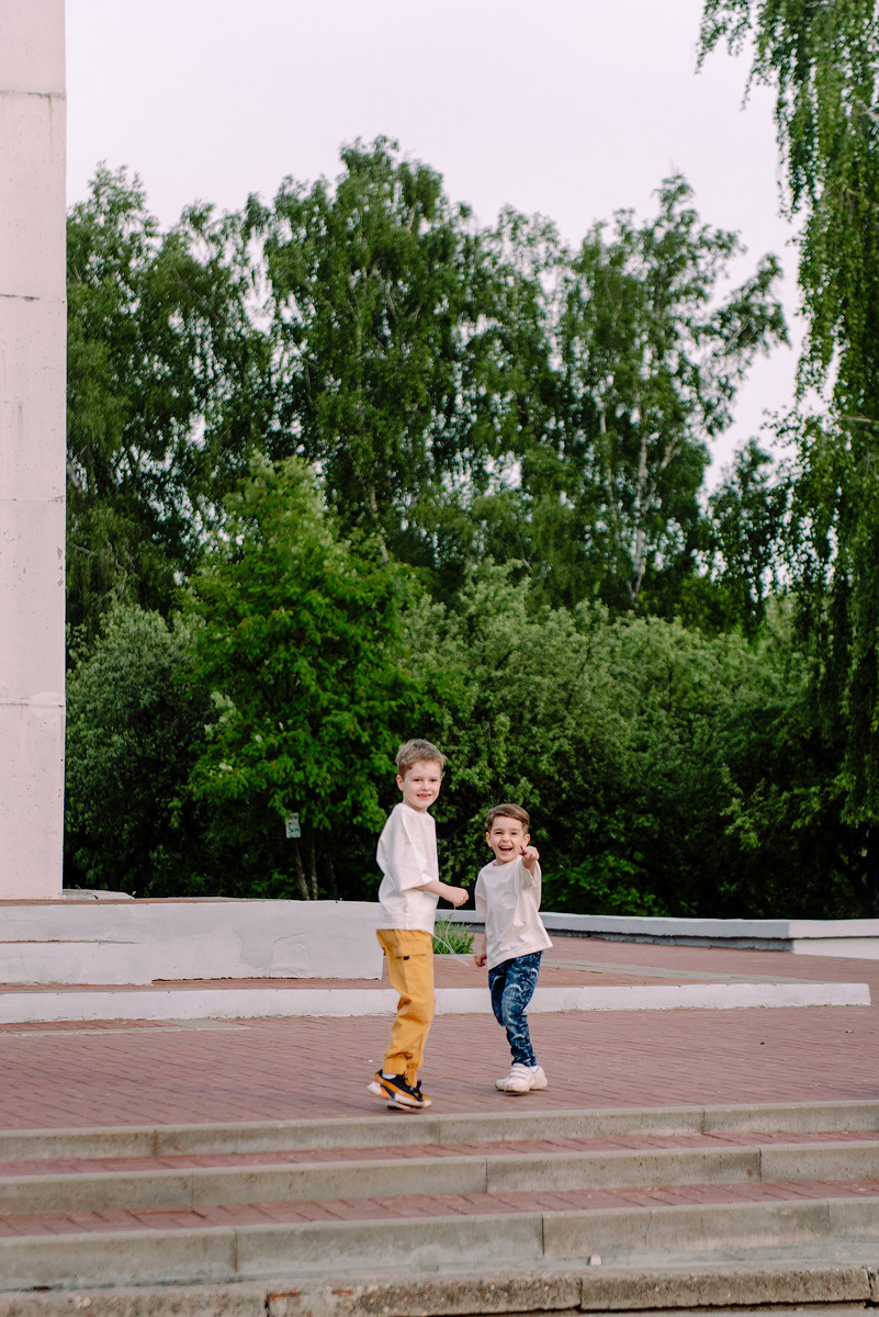 Прогулка в парке. Семейный и свадебный фотограф в Рязани Лиза Голованова