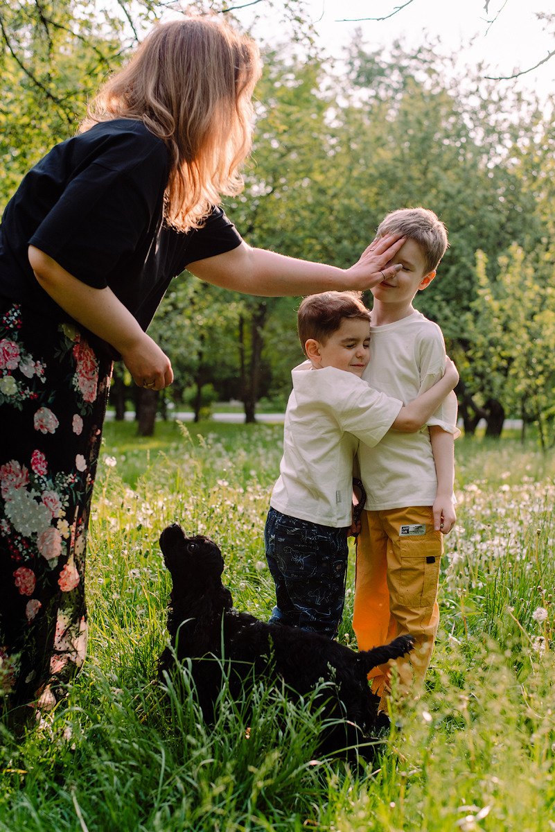 Прогулка в парке. Семейный и свадебный фотограф в Рязани Лиза Голованова